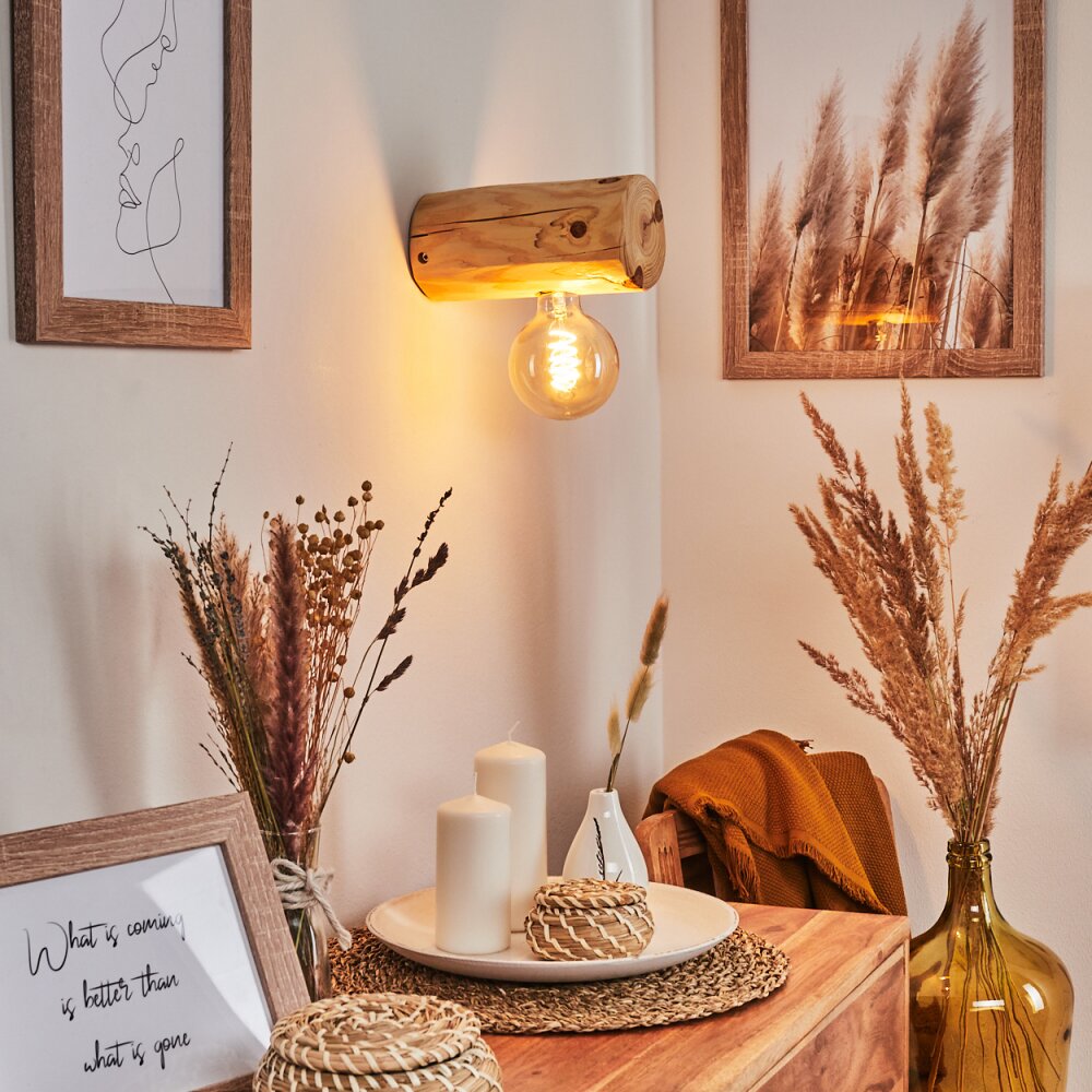 Canedo Wandleuchte Braun, 1-flammig main product photo