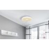 Globo RAFFY Deckenleuchte LED, 1-flammig, Fernbedienung, Farbwechsler