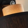 Brilliant Vonnie Wandleuchte Holz hell, Schwarz, 1-flammig