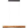 Brilliant Odun Pendelleuchte LED Holz hell, Schwarz, 1-flammig