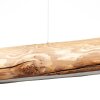 Brilliant Odun Pendelleuchte LED Holz hell, Schwarz, 1-flammig