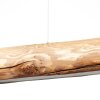 Brilliant Odun Pendelleuchte LED Holz hell, Schwarz, 1-flammig