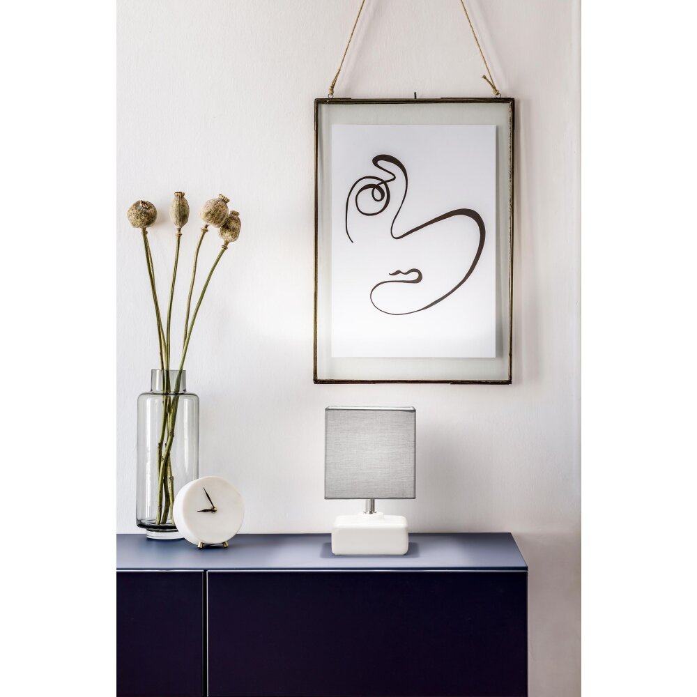 Fabas Luce Taro Tischleuchte Weiß, 1-flammig main product photo