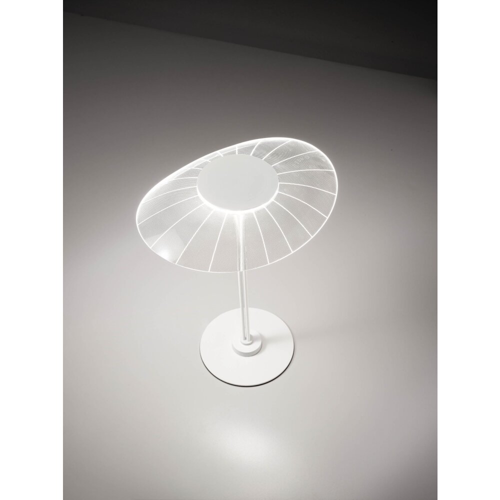 Fabas Luce Vela Tischleuchte LED Weiß, 1-flammig main product photo