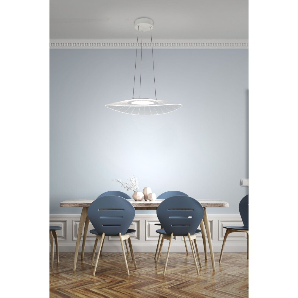 Fabas Luce Vela Pendelleuchte LED Weiß, 1-flammig main product photo