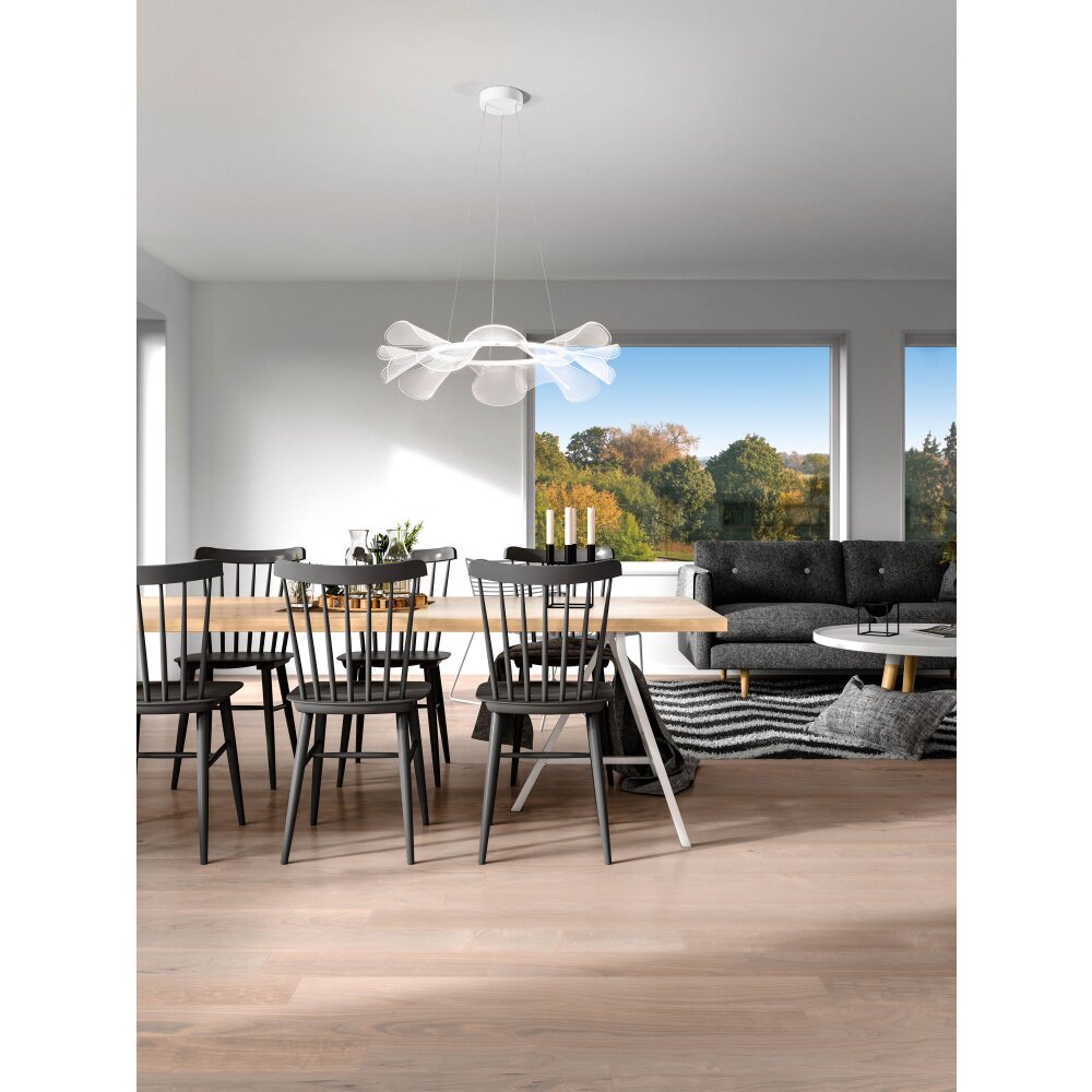 Fabas Luce Sylvie Pendelleuchte LED Weiß, 1-flammig main product photo