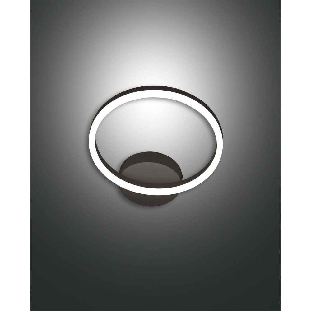 Fabas Luce Giotto Wandleuchte LED Schwarz, 1-flammig main product photo