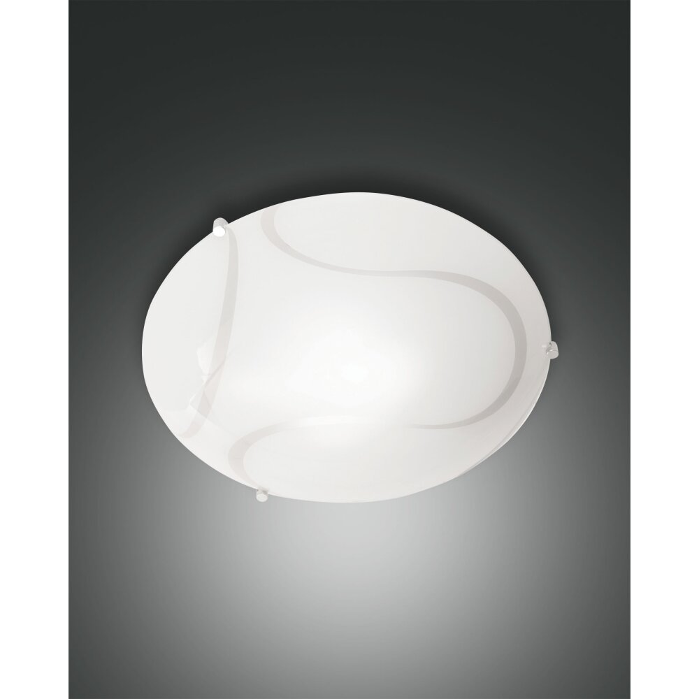 Fabas Luce Magma Deckenleuchte Weiß, 1-flammig main product photo