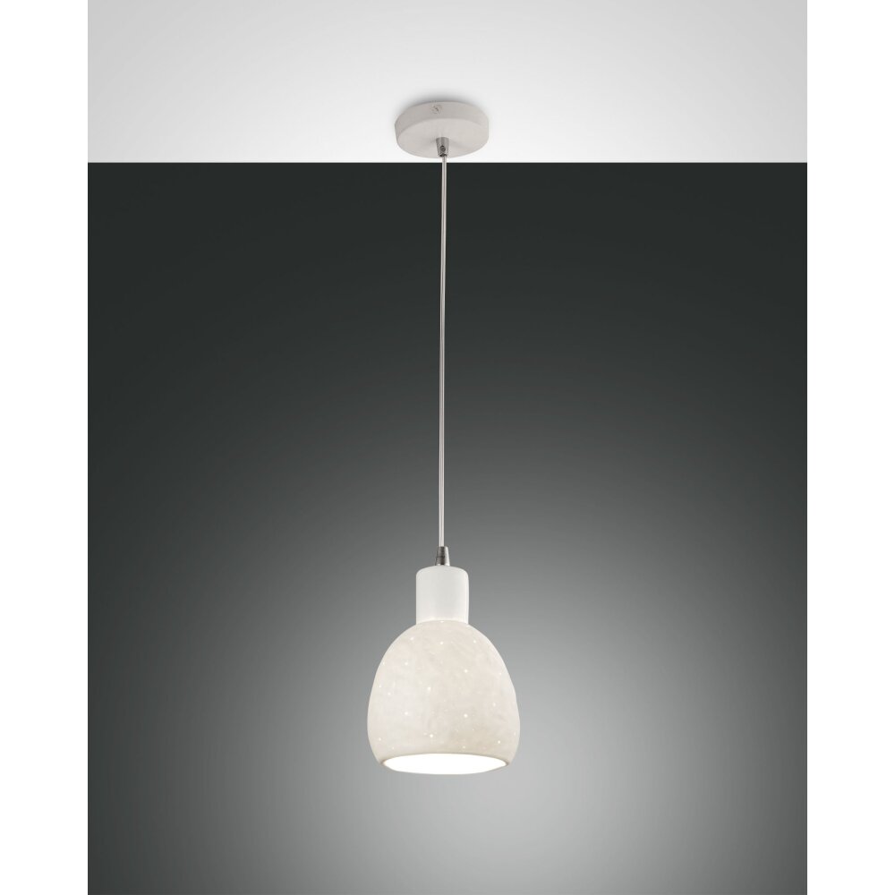 Fabas Luce Marina Pendelleuchte Weiß, 1-flammig main product photo