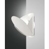 Fabas Luce Shield Wandleuchte LED Weiß, 1-flammig