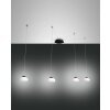 Fabas Luce Arabella Pendelleuchte LED Schwarz, 4-flammig Fabas Luce Arabella Pendelleuchte LED Schwarz, 4-flammig