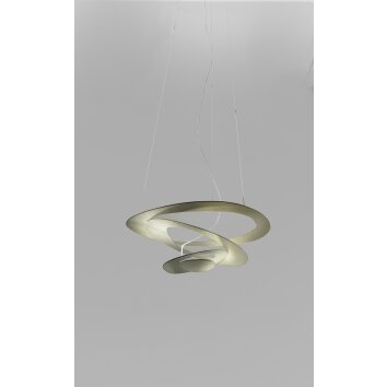 Artemide Pirce Micro Pendelleuchte LED Gold, 1-flammig