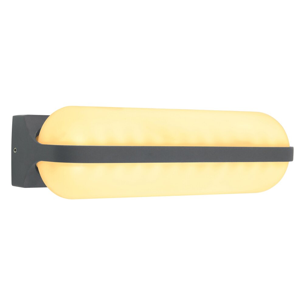 Globo HONNA Außenwandleuchte LED Anthrazit, 1-flammig main product photo