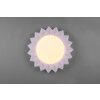 Reality Sunflower Deckenleuchte LED Weiß, 2-flammig, Fernbedienung, Farbwechsler