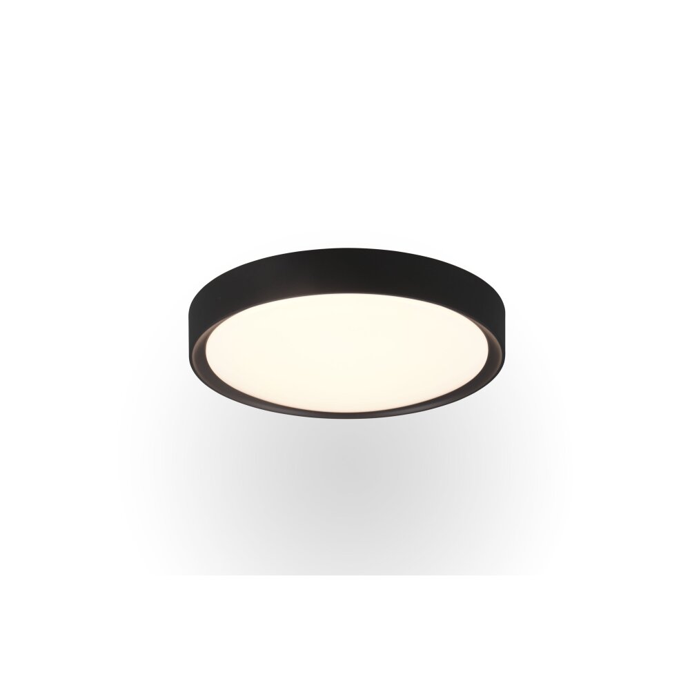 Trio Leuchten Clarimo Deckenleuchte LED Schwarz, 1-flammig main product photo