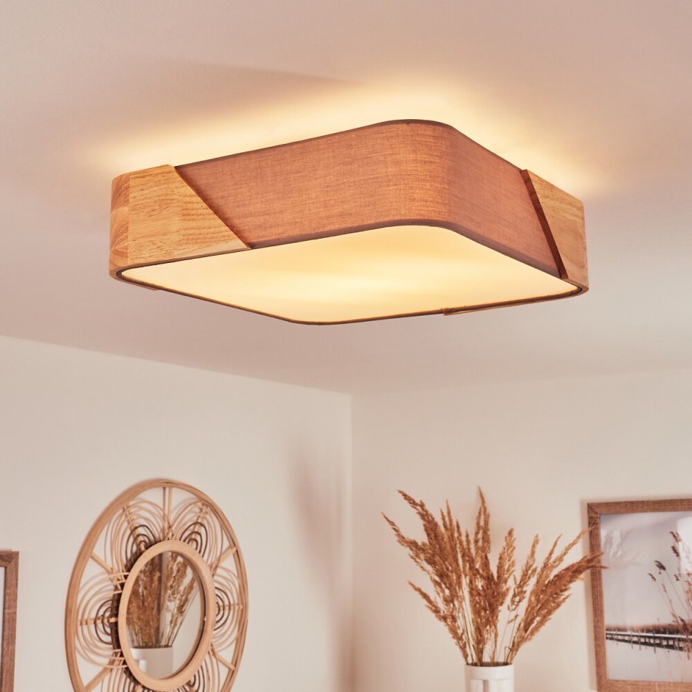 Mjelstad Deckenleuchte Braun, Grau, Weiß, 2-flammig main product photo