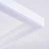 Pourao Deckenleuchte LED Weiß, 1-flammig