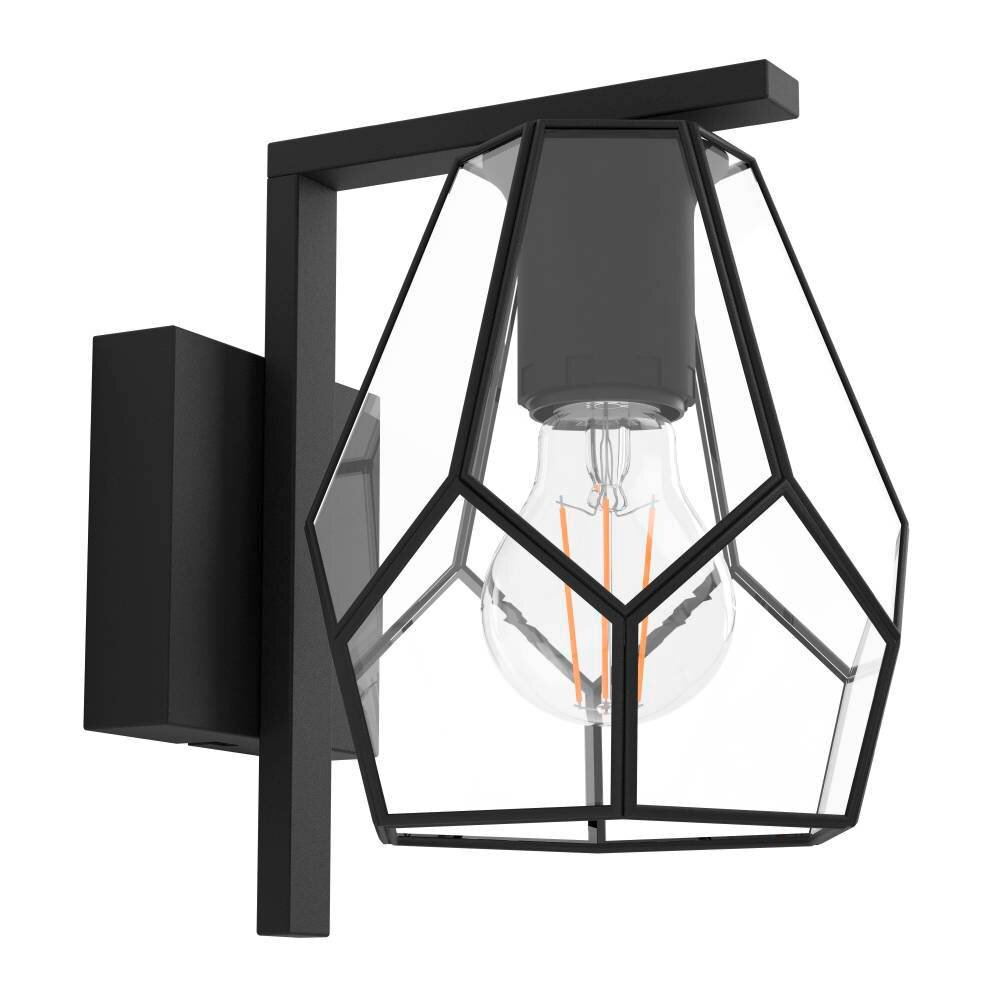 Eglo Leuchten MARDYKE Wandleuchte Schwarz, 1-flammig main product photo