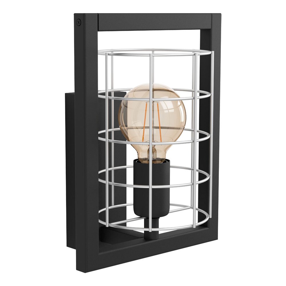 Eglo Leuchten JUBILY Wandleuchte Schwarz, 1-flammig main product photo