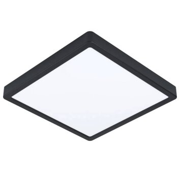 Eglo Leuchten FUEVA-Z Deckenaufbauleuchte LED Schwarz, 1-flammig
