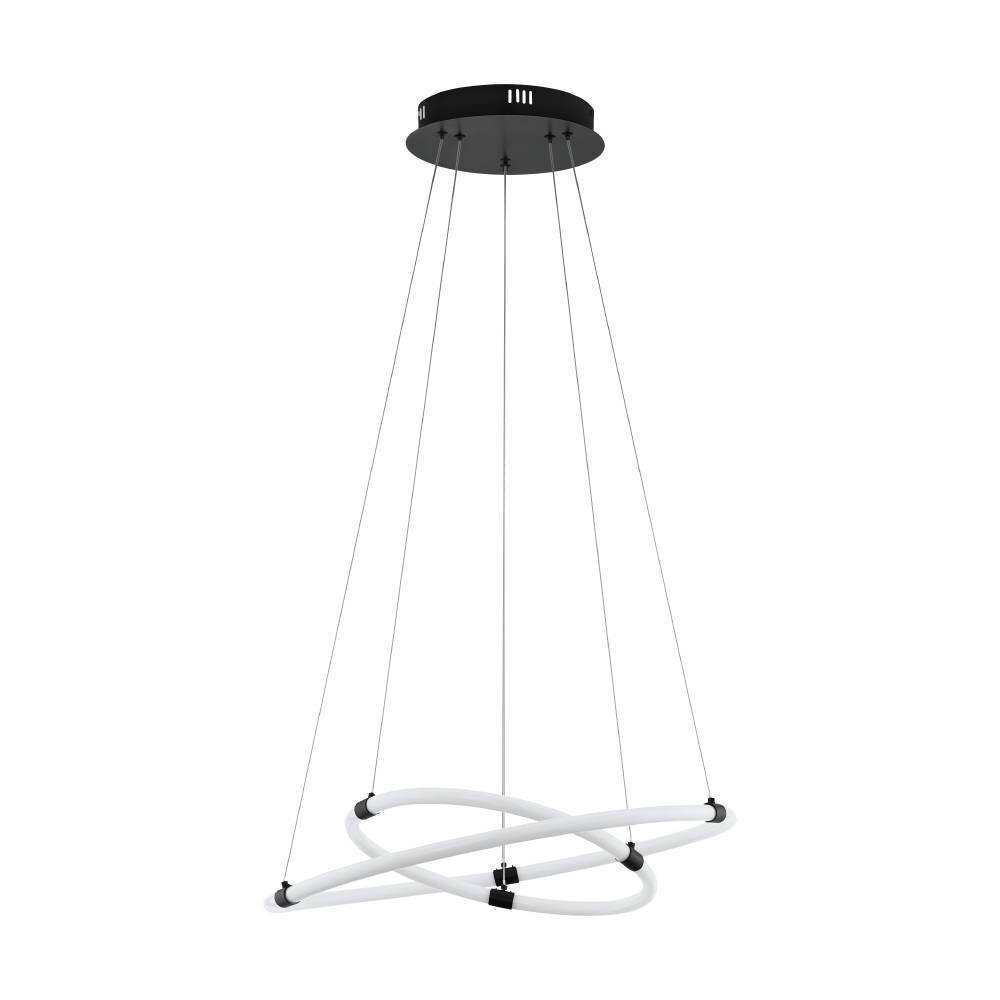 Eglo Leuchten BANDERILLAS Pendelleuchte LED Schwarz, 2-flammig main product photo