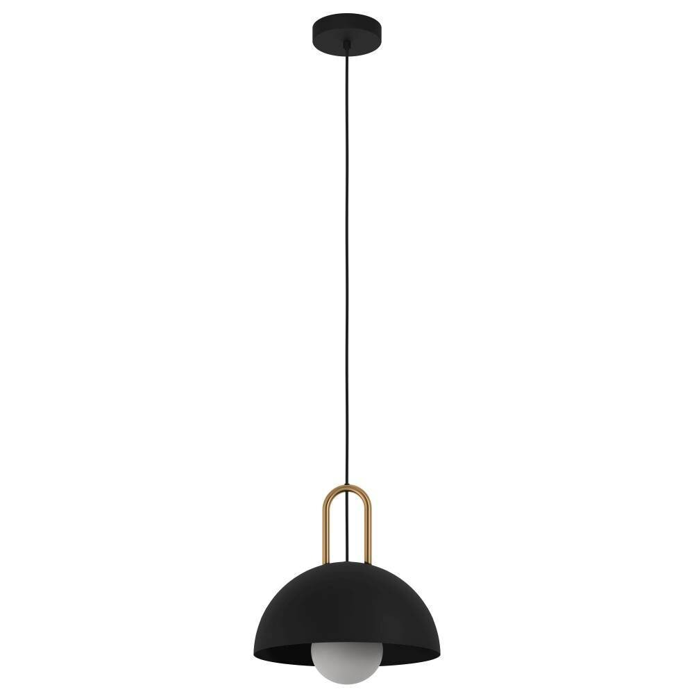 Eglo Leuchten CALMANERA Pendelleuchte Messing, Schwarz, 1-flammig main product photo