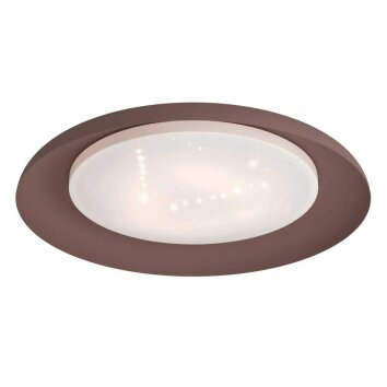 Eglo Leuchten PENJAMO Deckenleuchte LED Mokka, 1-flammig