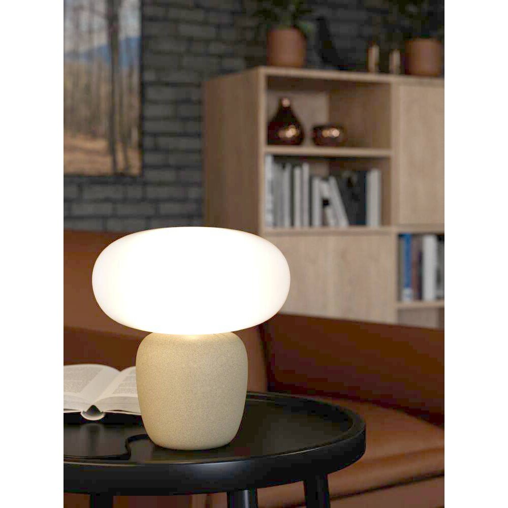 Eglo Leuchten CAHUAMA Tischleuchte Hellbraun, 1-flammig main product photo
