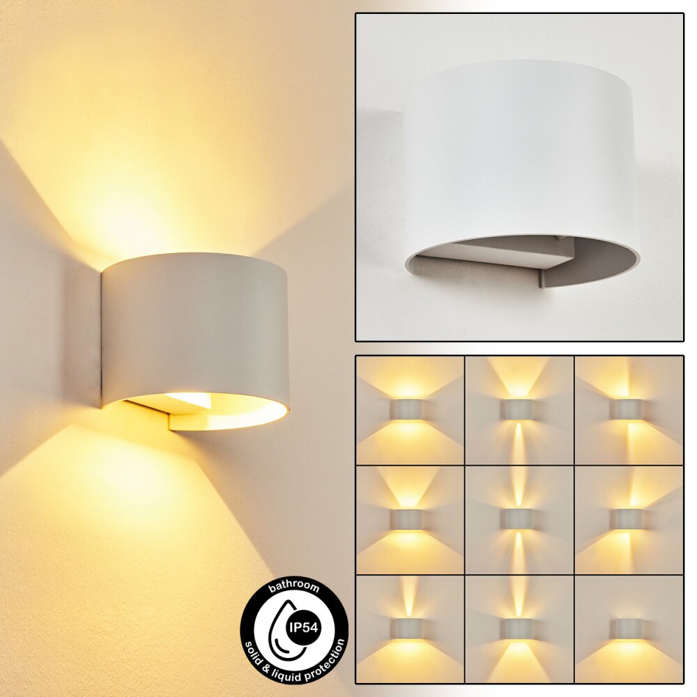 Strandaa Wandleuchte LED Weiß, 2-flammig main product photo