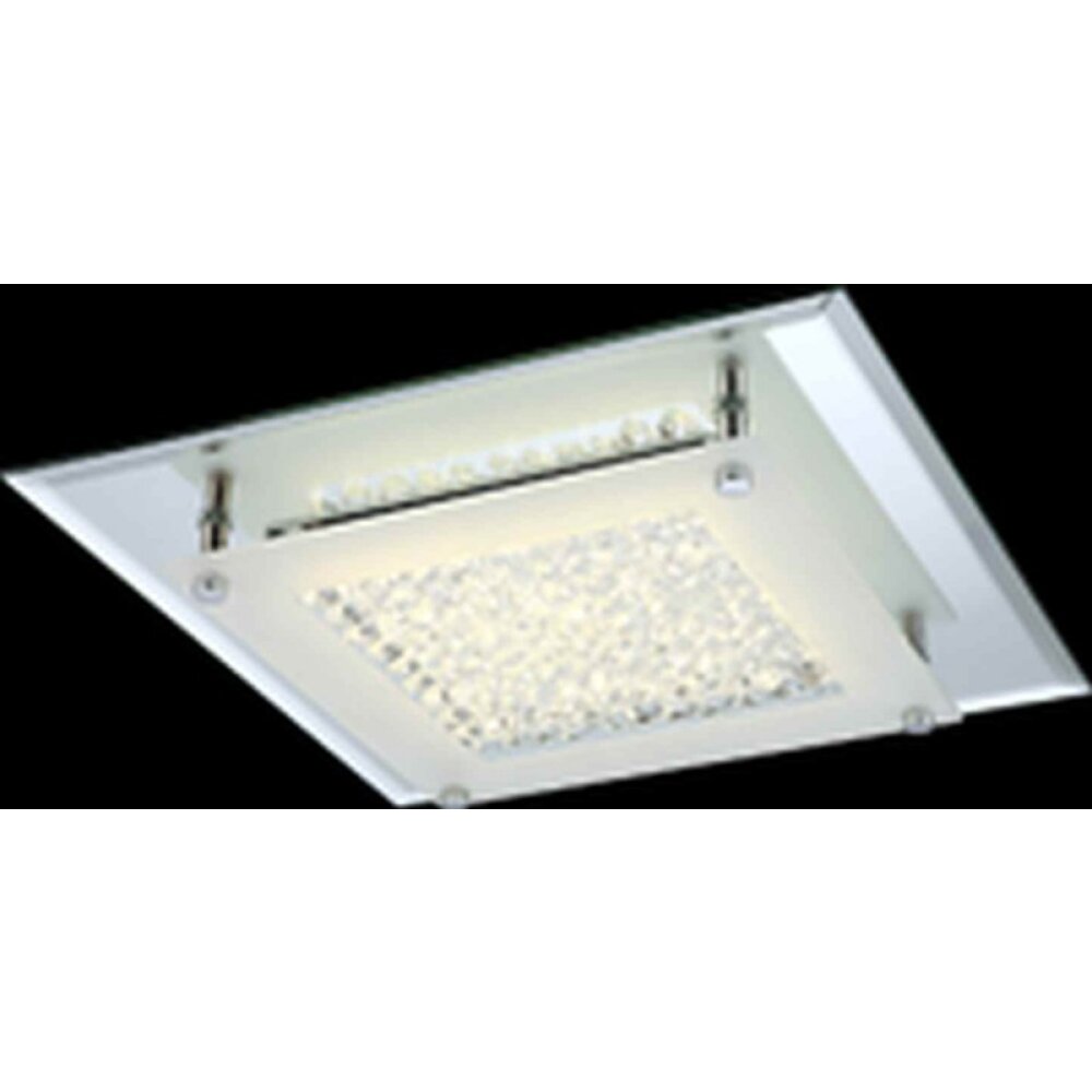 Globo LIANA Deckenleuchte LED Chrom, 1-flammig main product photo