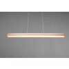 Trio Leuchten Deacon Pendelleuchte LED Braun, 1-flammig