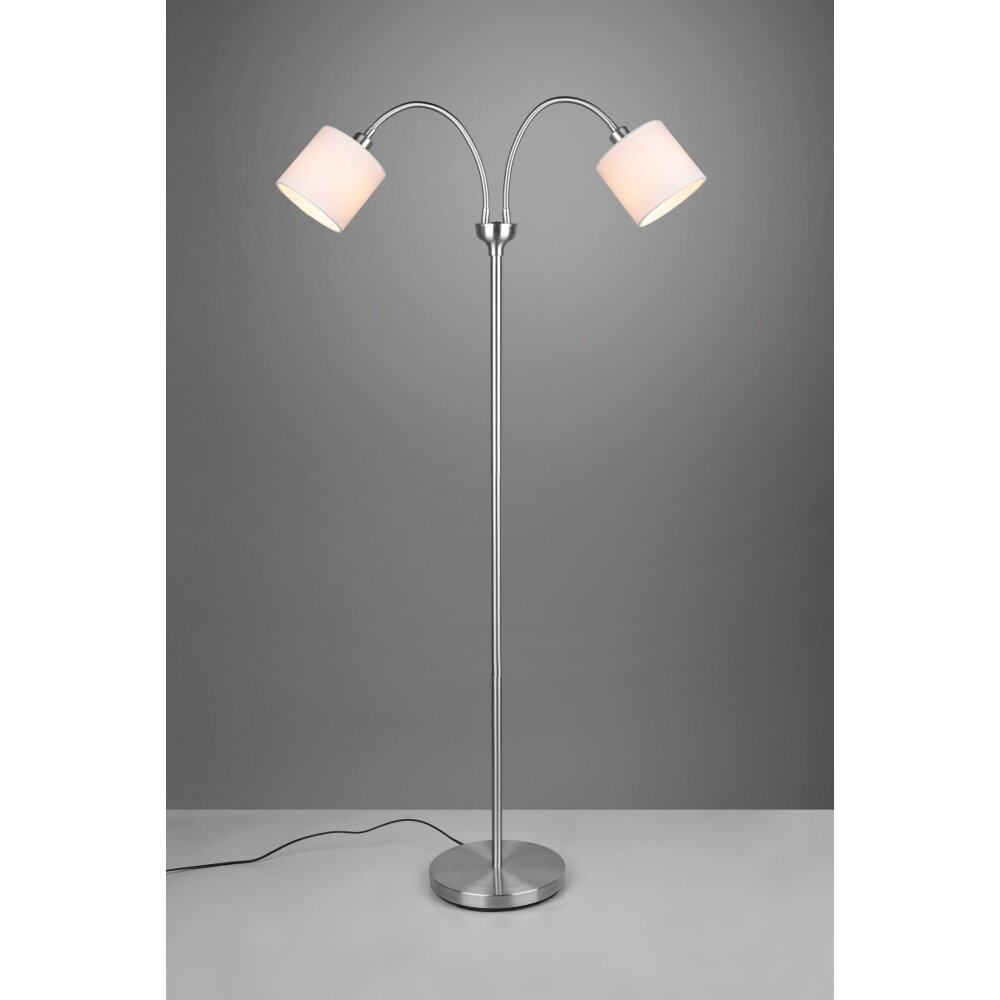 Reality Tommy Stehleuchte Nickel-Matt, 2-flammig main product photo