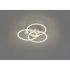 Reality Circle Deckenleuchte LED Nickel-Matt, 1-flammig, Fernbedienung