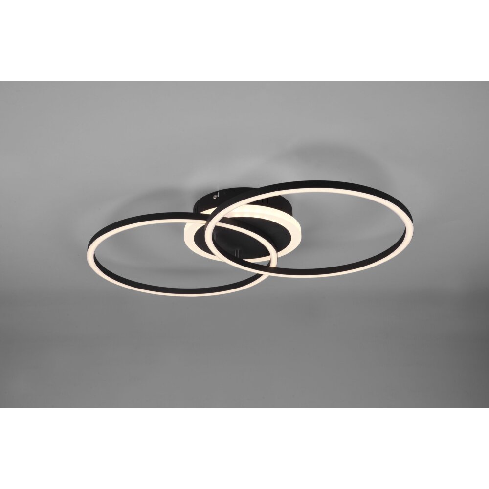 Reality Arribo Deckenleuchte LED Schwarz, 3-flammig, Fernbedienung, Farbwechsler main product photo