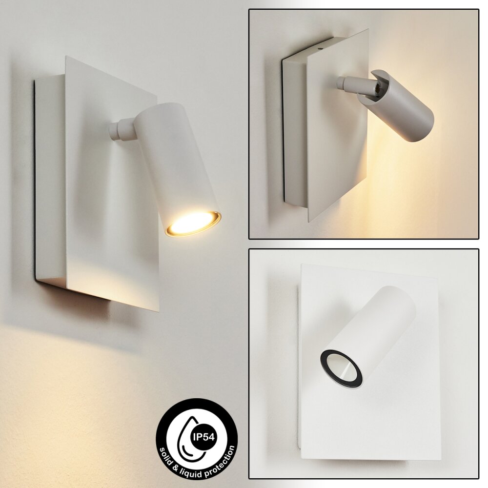 Saeter Außenwandleuchte LED Weiß, 1-flammig main product photo
