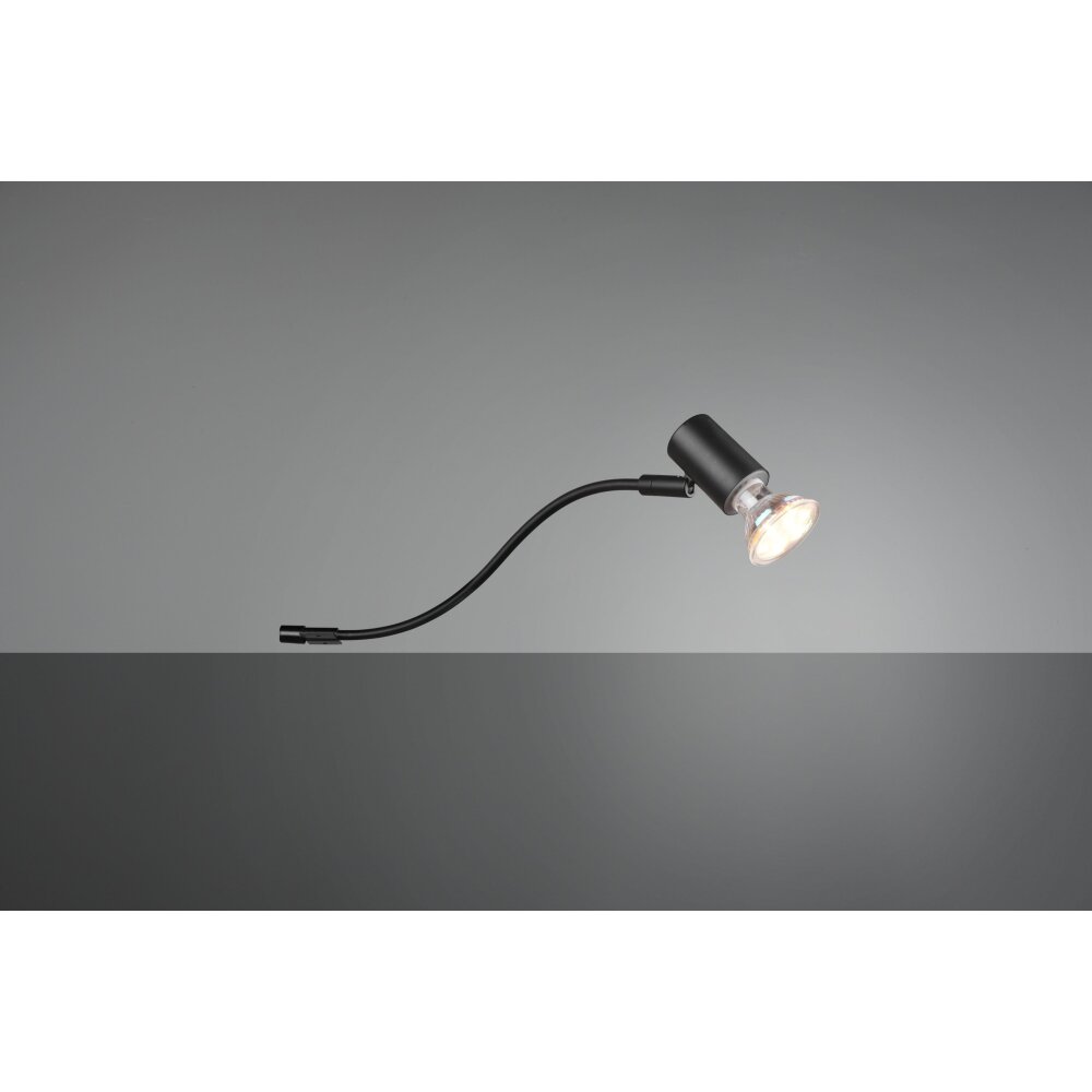 Trio Leuchten Giada Wandleuchte Schwarz, 1-flammig main product photo