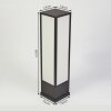 Apidou Wegeleuchte LED Anthrazit, 1-flammig