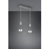 Trio Leuchten Franklin Pendelleuchte LED Nickel-Matt, 2-flammig