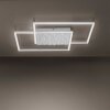 Paul Neuhaus YUKI Deckenleuchte LED Stahl gebürstet, 3-flammig, Fernbedienung