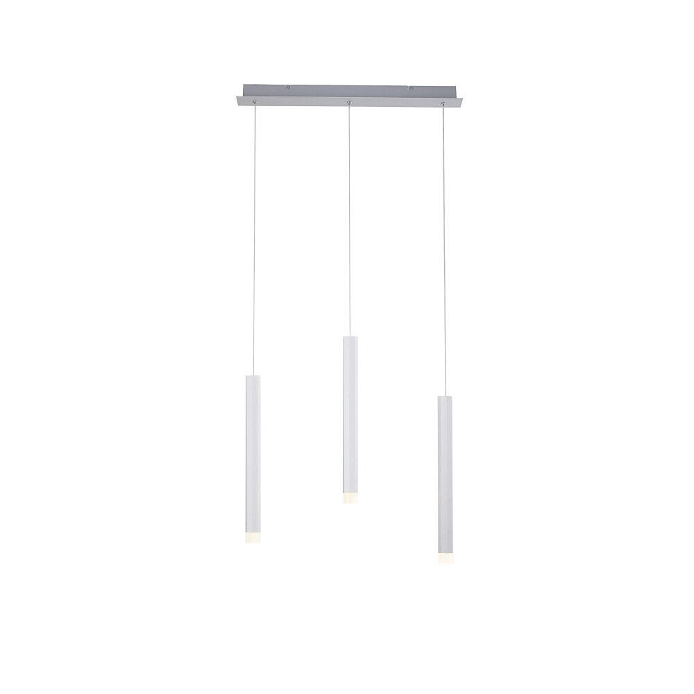 Leuchten Direkt BRUNO Pendelleuchte LED Aluminium, 3-flammig main product photo