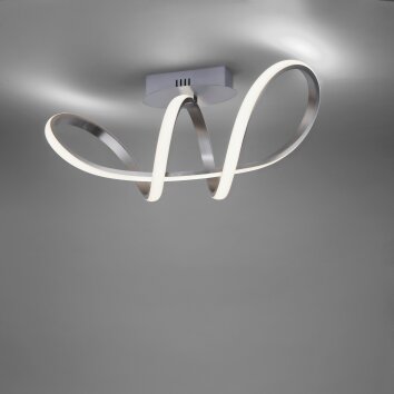 Leuchten Direkt MARIA Deckenleuchte LED Aluminium, 1-flammig