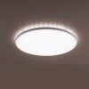 Leuchten Direkt GUSTAV Deckenleuchte LED Weiß, 1-flammig, Fernbedienung, Farbwechsler