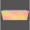 Leuchten Direkt YUKON Deckenleuchte LED Weiß, 1-flammig, Fernbedienung, Farbwechsler