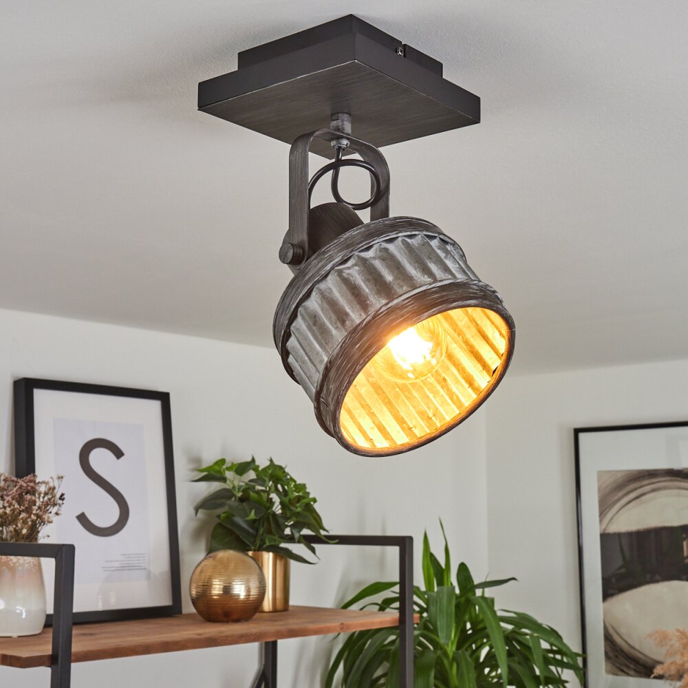 Holsa Deckenleuchte Schwarz, 1-flammig main product photo