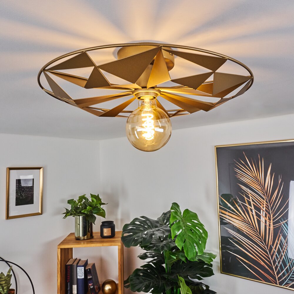 Samatrai Deckenleuchte Gold, 1-flammig main product photo