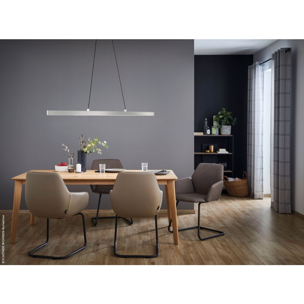 SCHÖNER WOHNEN-Kollektion Stripe Pendelleuchte LED Aluminium, 1-flammig main product photo