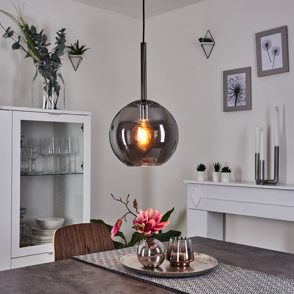 Loiulo Hängeleuchte Nickel-Matt, Silber, 1-flammig main product photo