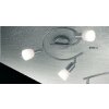 Globo CATHY Strahler Edelstahl, Nickel-Matt, 3-flammig