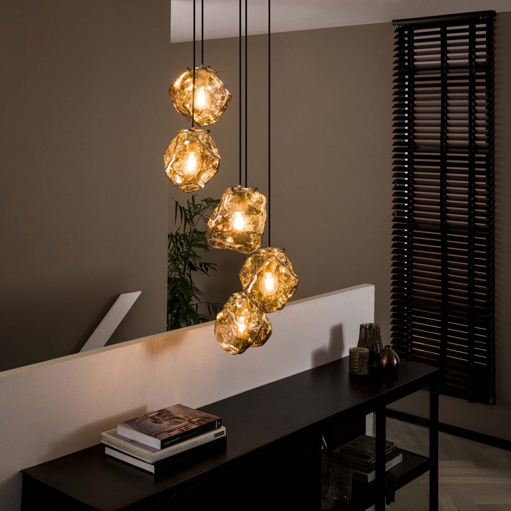 Marore Hängeleuchte Altsilber, 5-flammig main product photo