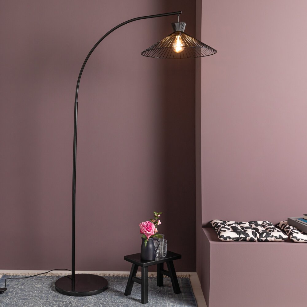 Brilliant Leuchten Elmont Stehlampe Schwarz, 1-flammig main product photo